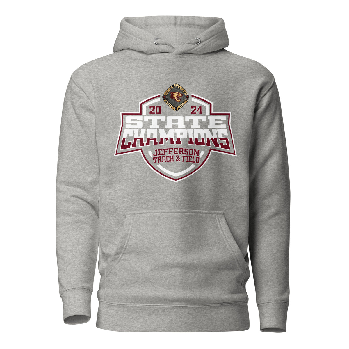 Jefferson High School Track &amp; Field -Women's 2024 Unisex Hoodie