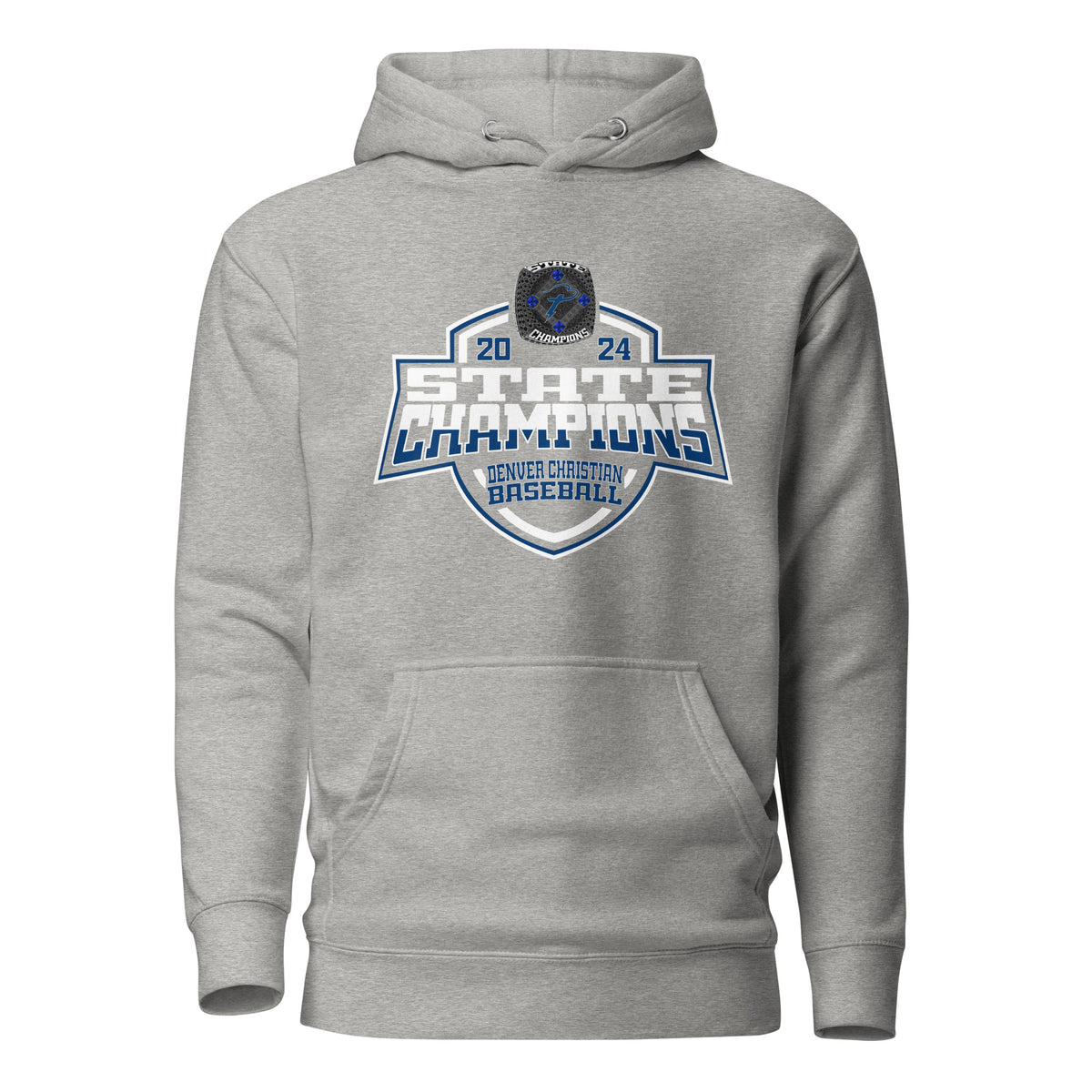 Denver Christian High School Baseball 2024 Unisex Hoodie
