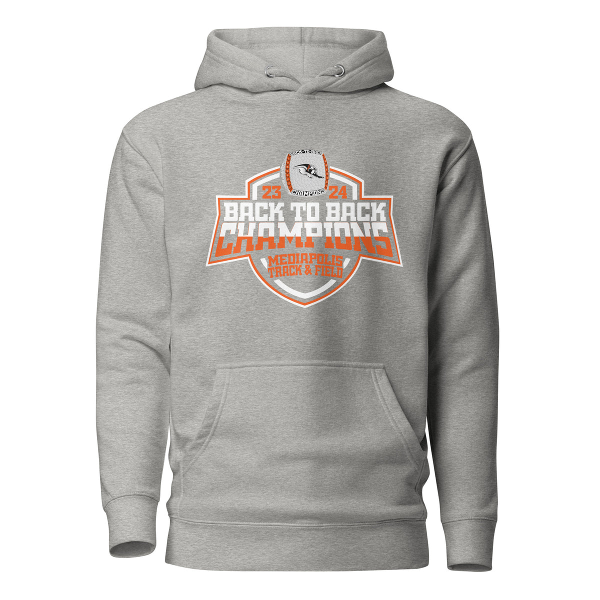 Mediapolis High School Track &amp; Field -Men's 2024 Unisex Hoodie