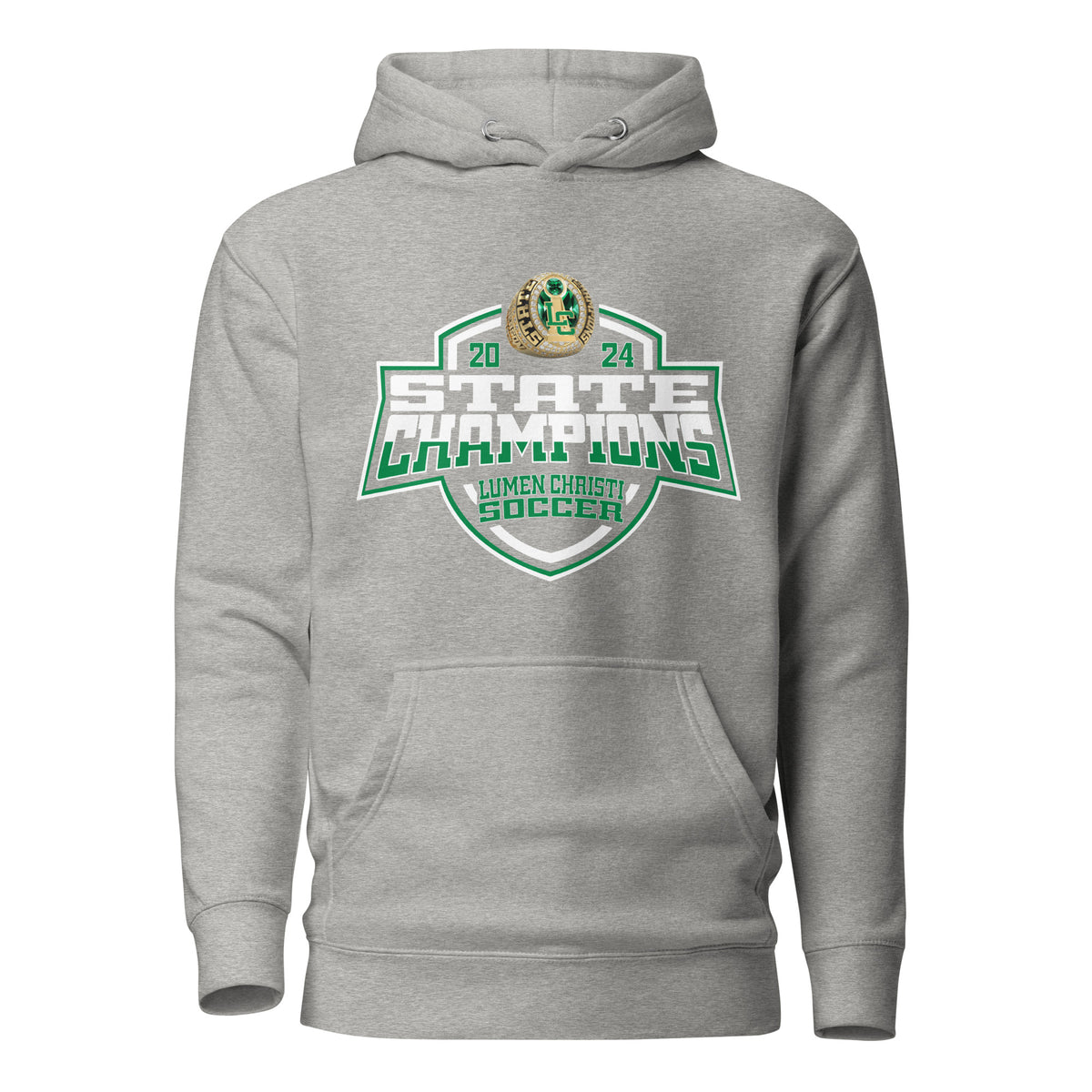 Lumen Christi Catholic School (High School) Soccer -Women's 2024 Unisex Hoodie