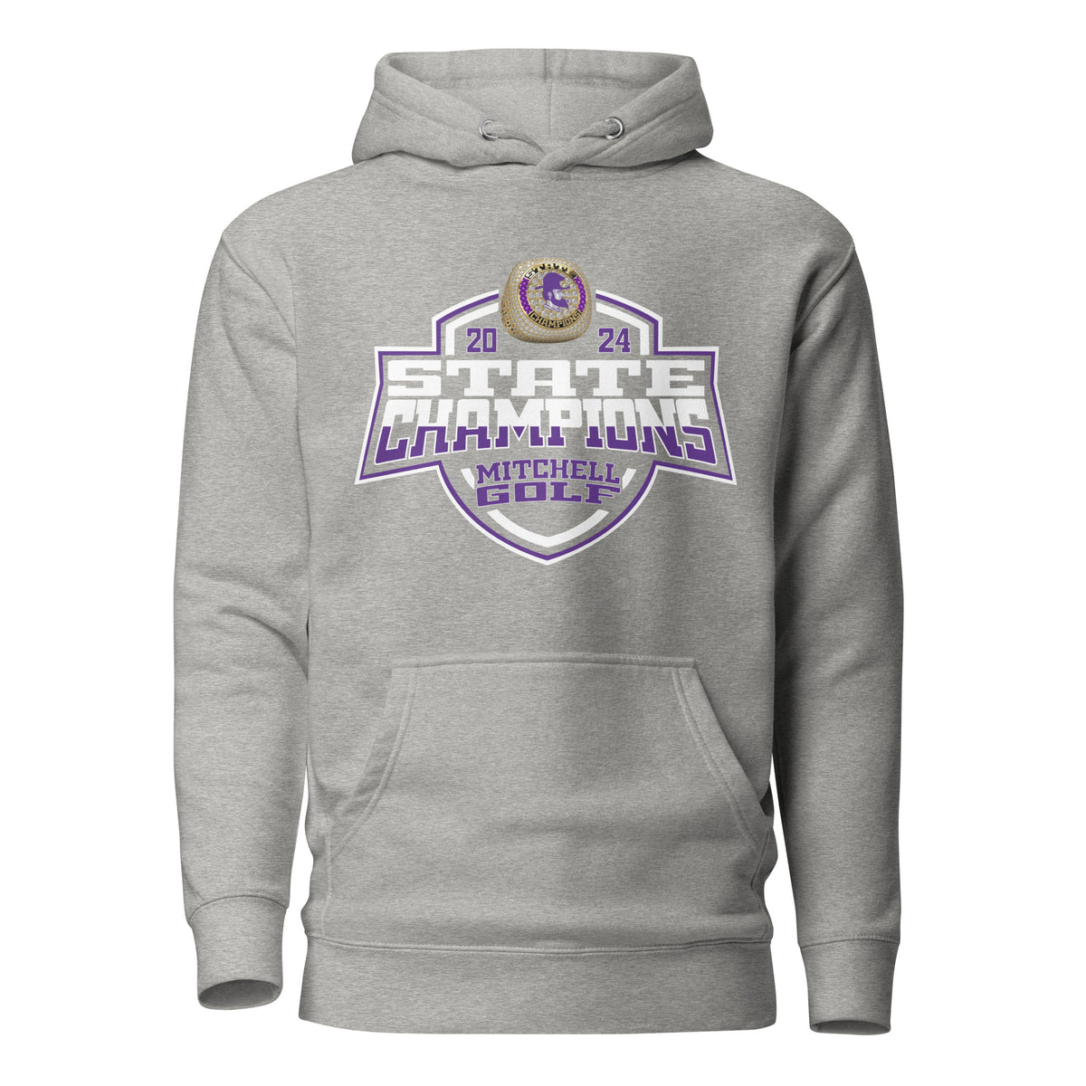 Mitchell High School Golf -Men's 2024 Unisex Hoodie