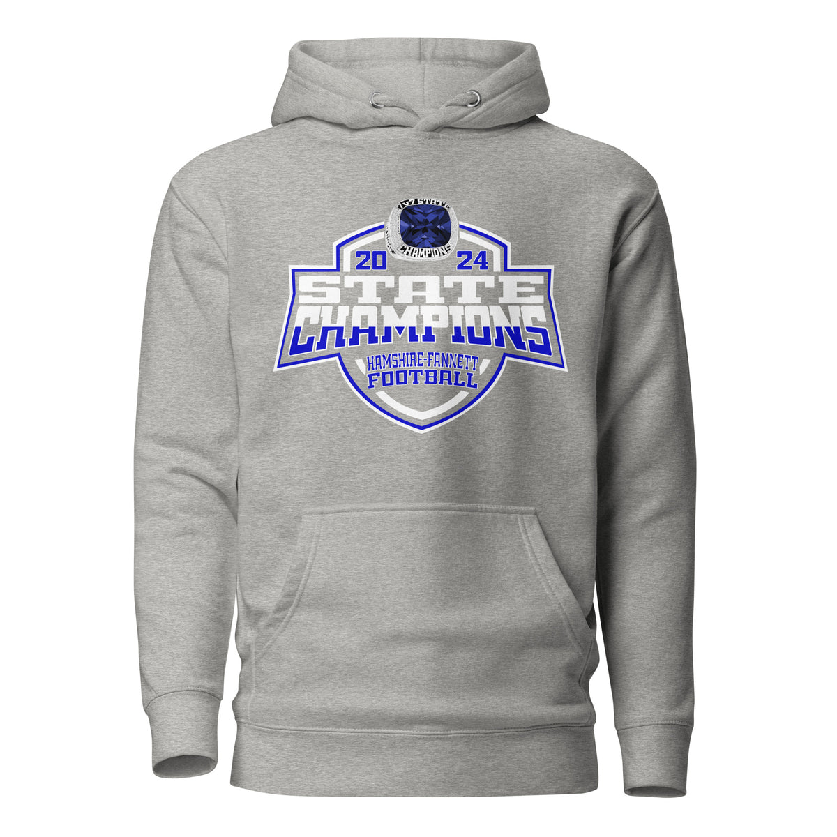 Hamshire-Fannett High School Football 2024 Unisex Hoodie