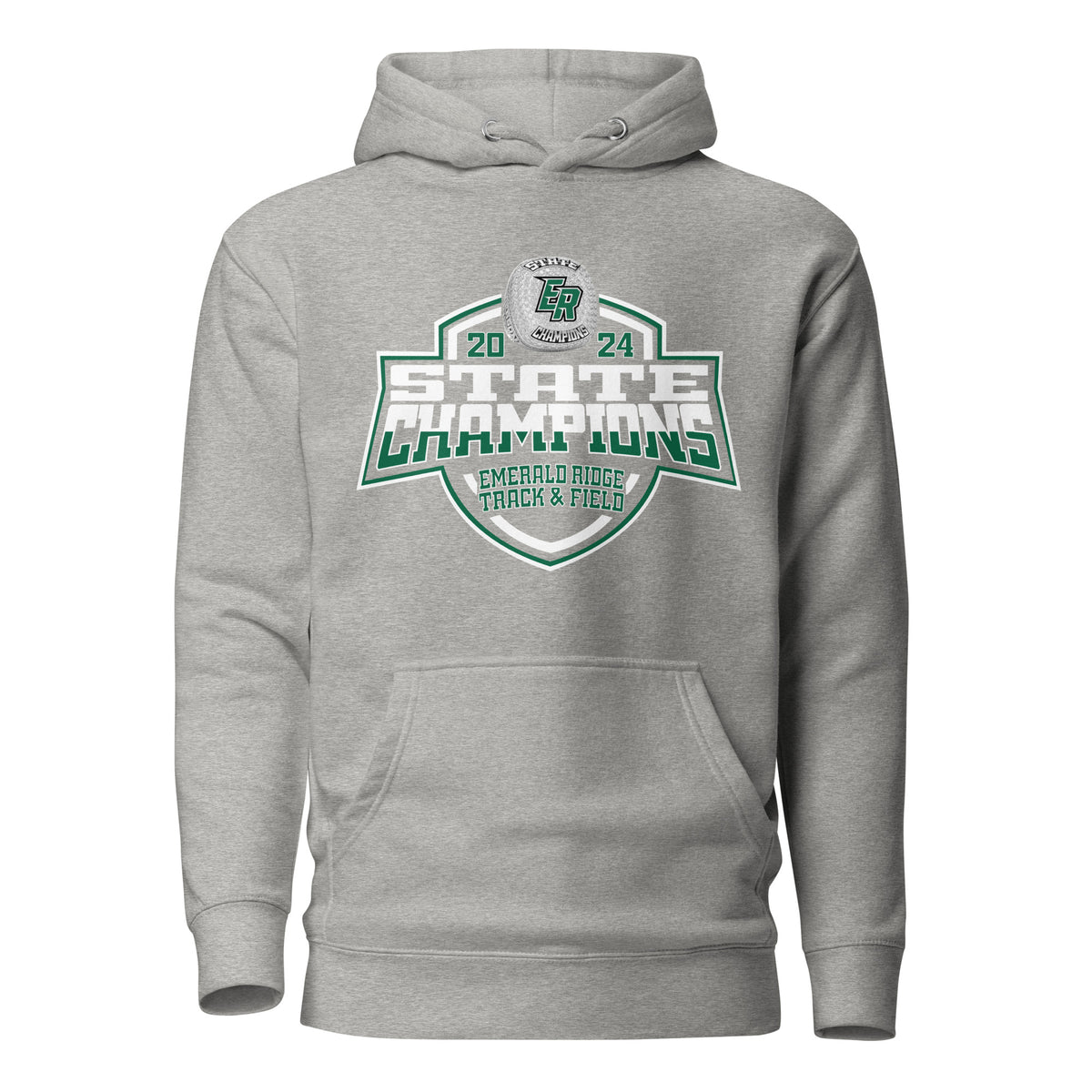 Emerald Ridge High School Track &amp; Field -Women's 2024 Unisex Hoodie