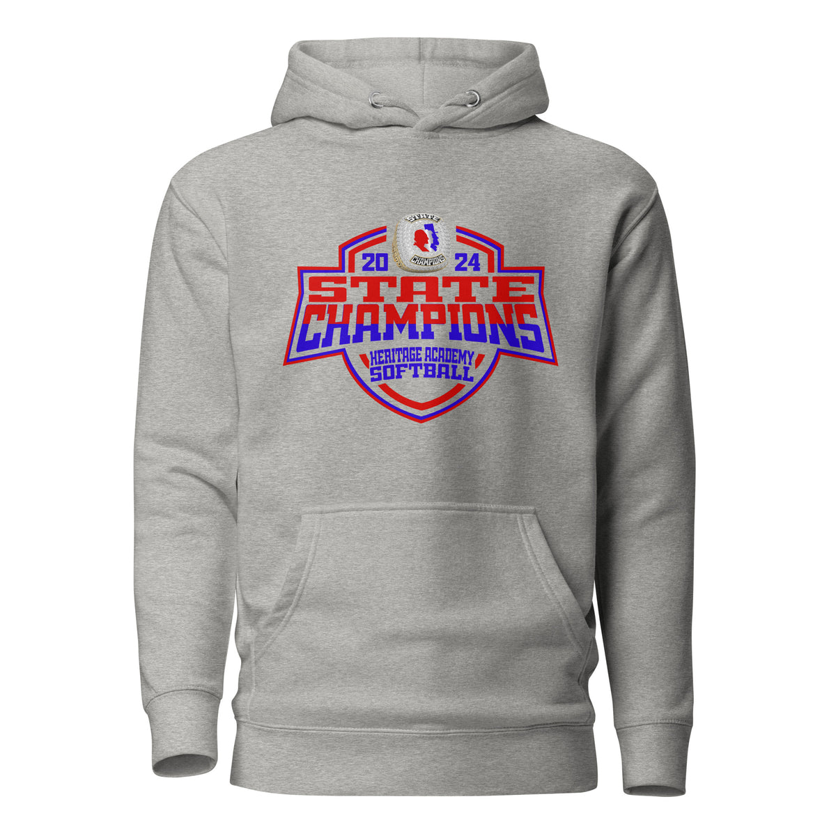 Heritage Academy High School-Maricopa Campus Softball - Women's 2024 Unisex Hoodie