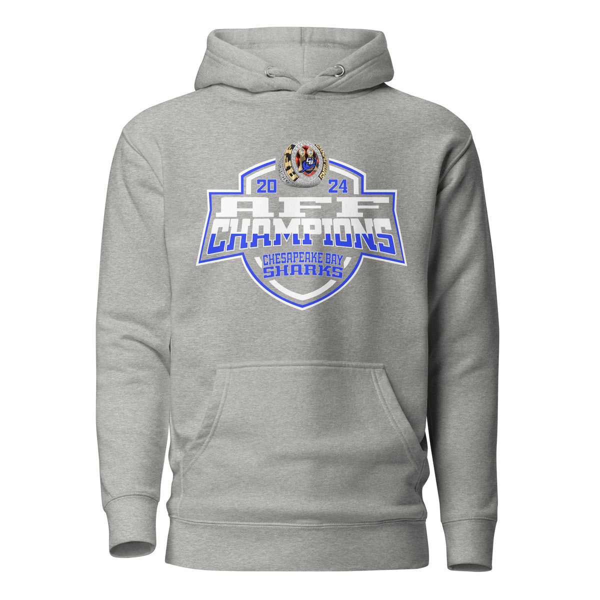 Chesapeake Bay Sharks Football 2024 Unisex Hoodie