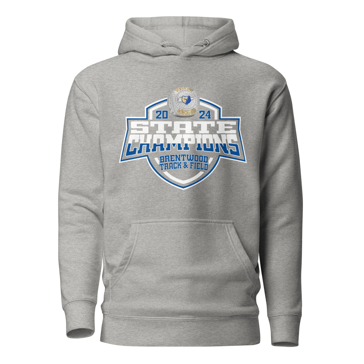 Brentwood High School Track &amp; Field -Men's 2024 Unisex Hoodie