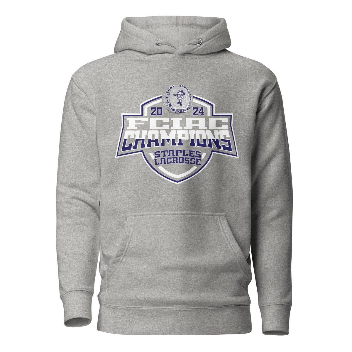Staples High School Lacrosse -Men's 2024 Unisex Hoodie