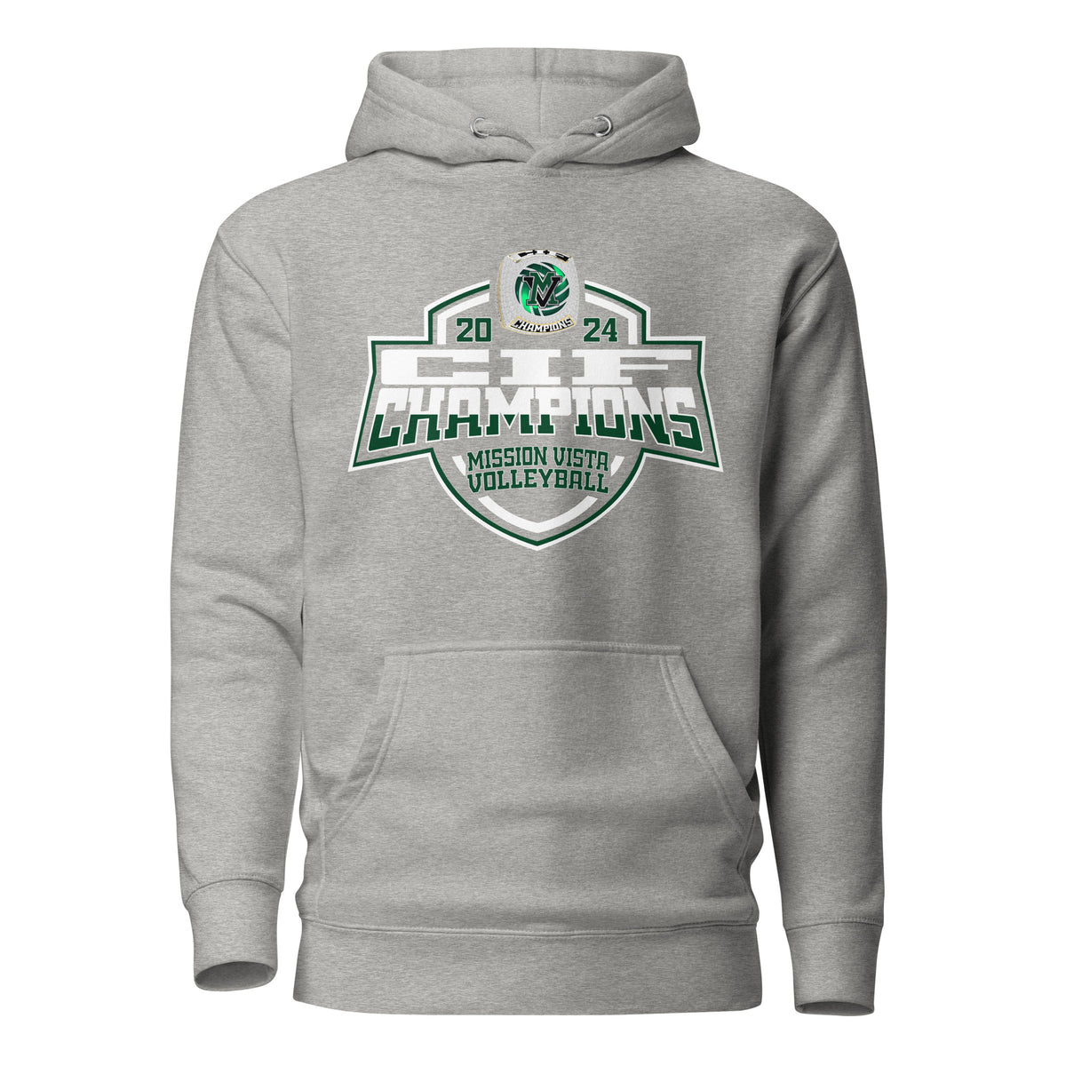 Mission Vista High School Volleyball -Men's 2024 Unisex Hoodie