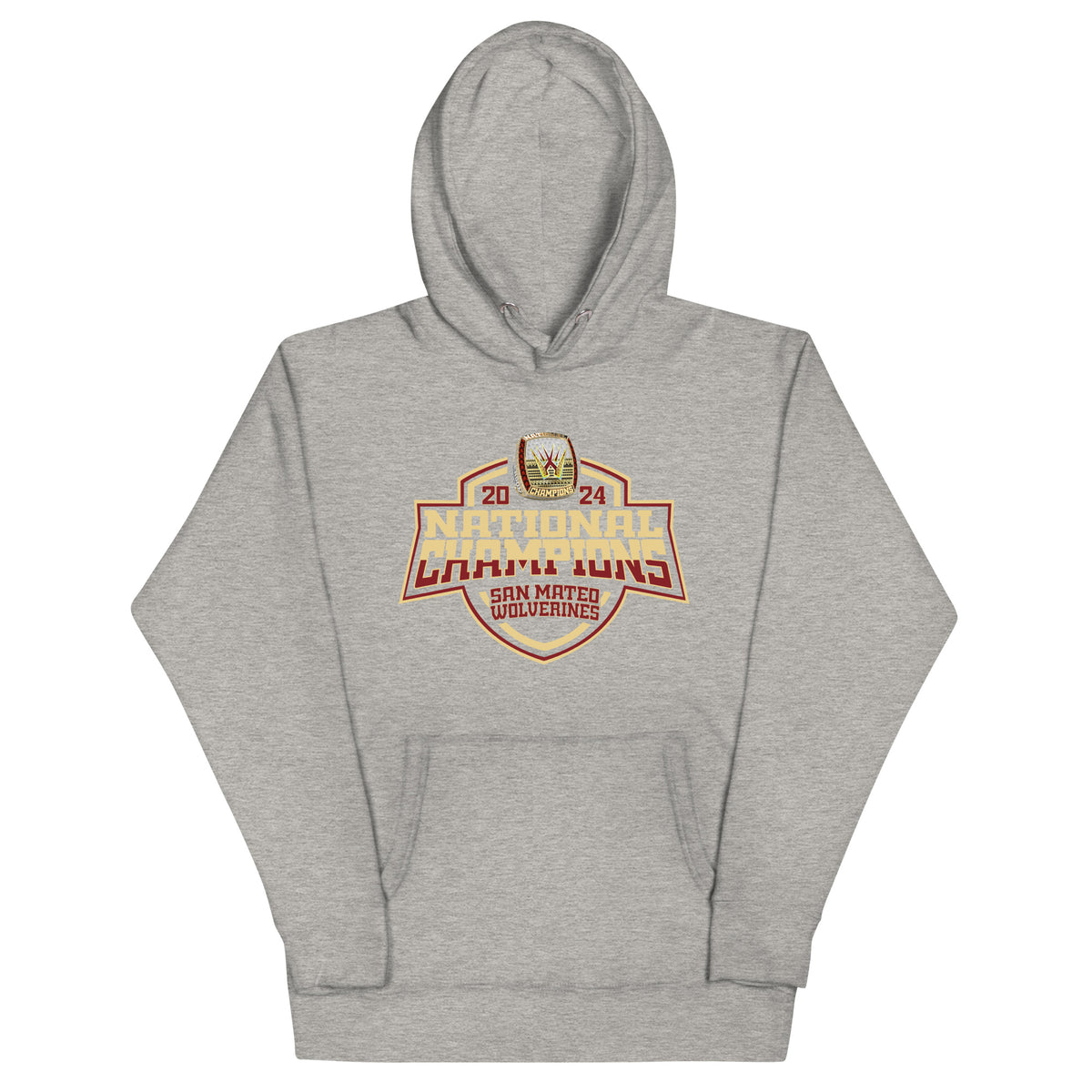 San Mateo Wolverines Rugby Club Rugby 2024 Unisex Hoodie
