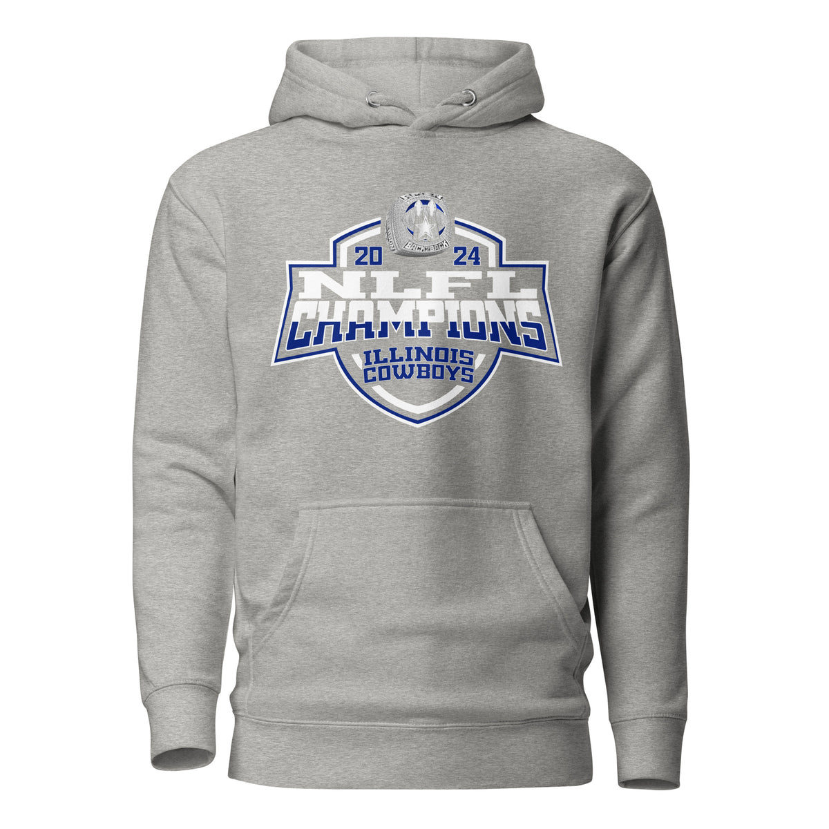 Illinois Cowboys Football 2024 Unisex Hoodie