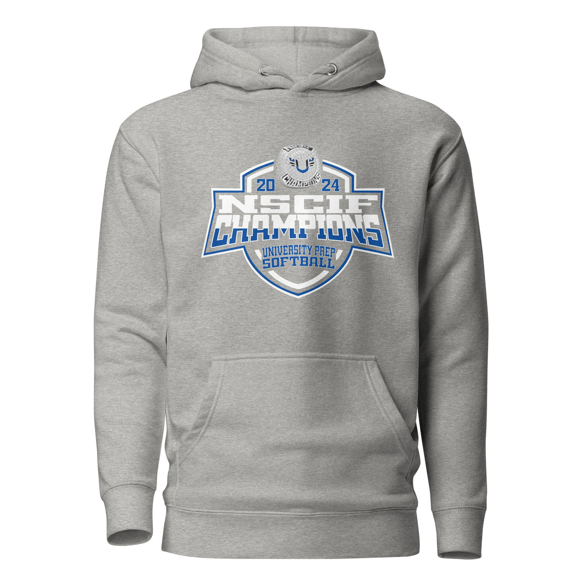 University Preparatory School Softball - Women's 2024 Unisex Hoodie