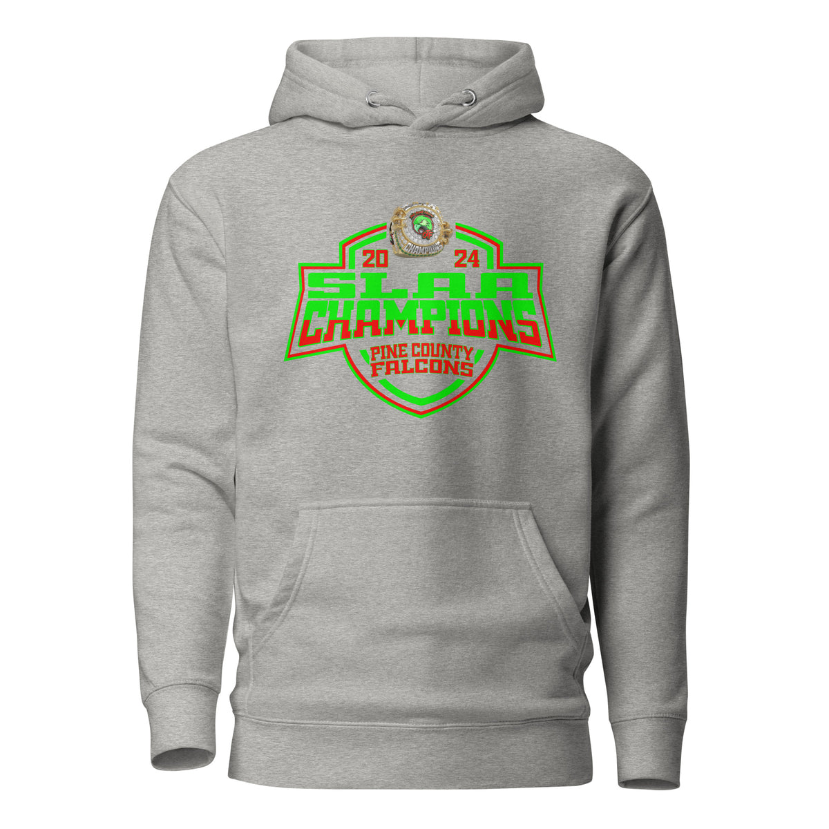Pine County Falcons Football 2024 Unisex Hoodie