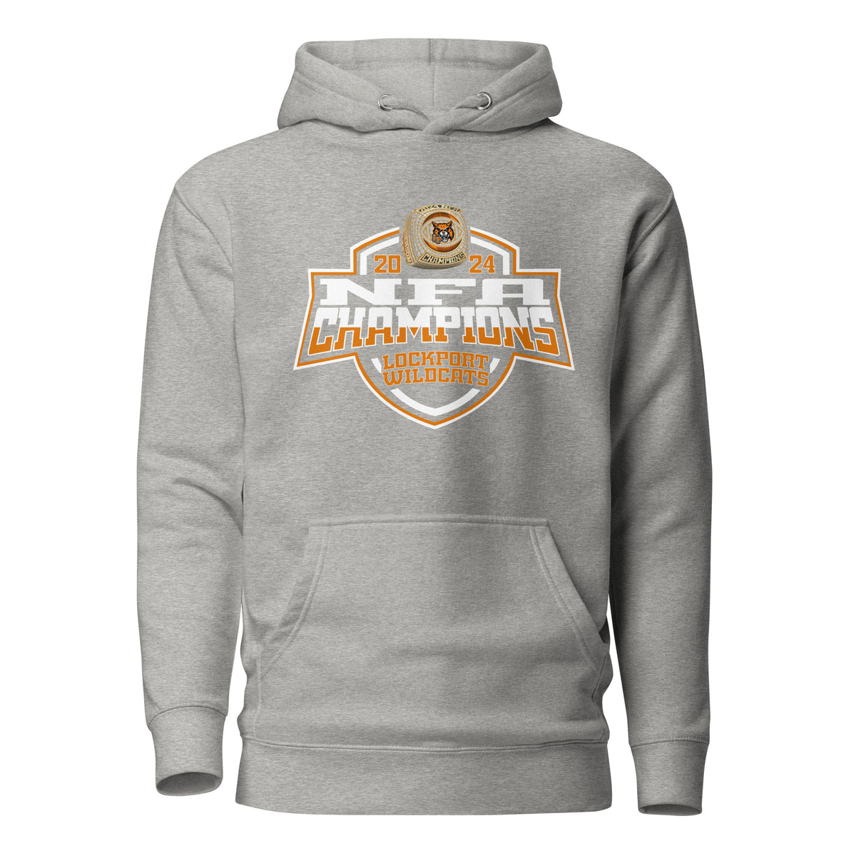 Lockport Wildcats Football 2024 Unisex Hoodie