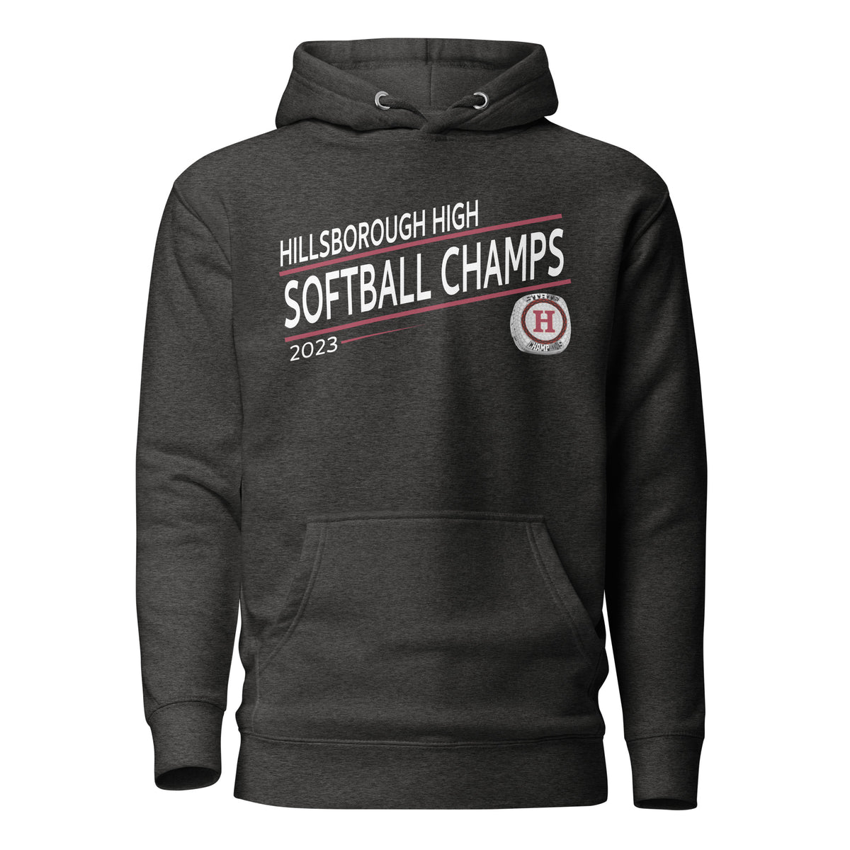 Hillsborough High School Softball 2023 Unisex Hoodie