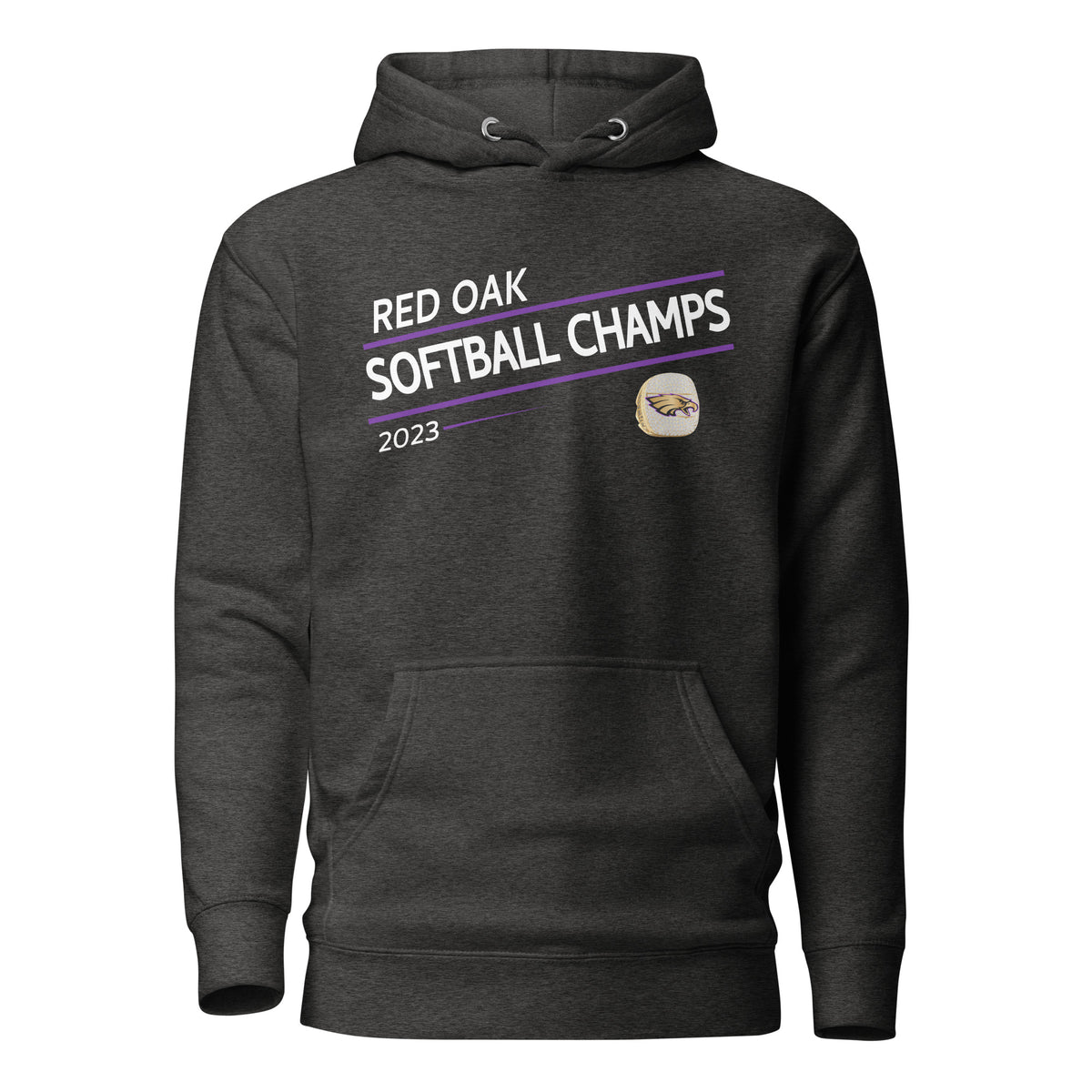 Red Oak High School Softball 2023 Unisex Hoodie