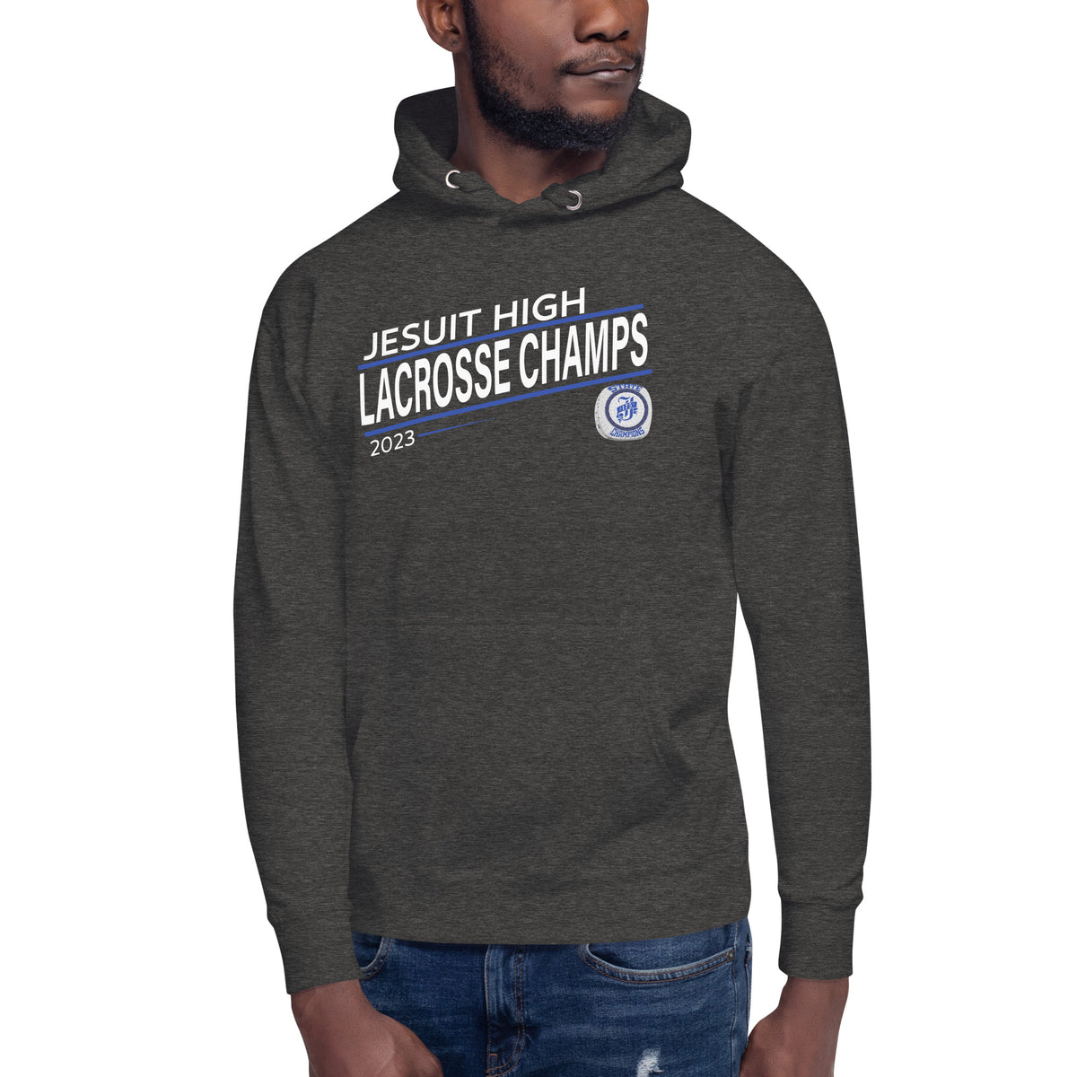 Jesuit High School Lacrosse -Men's 2023 Unisex Hoodie