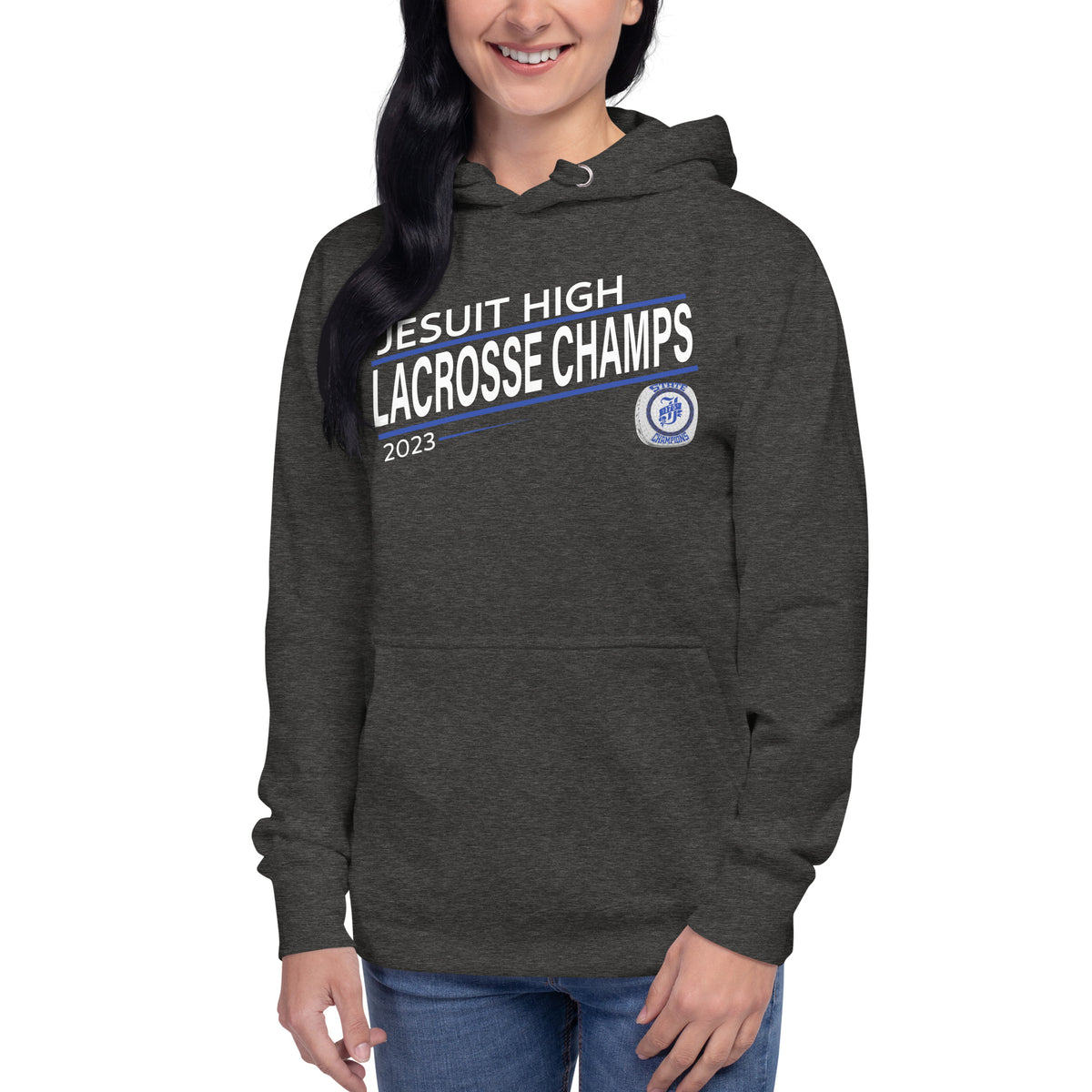 Jesuit High School Lacrosse -Men's 2023 Unisex Hoodie