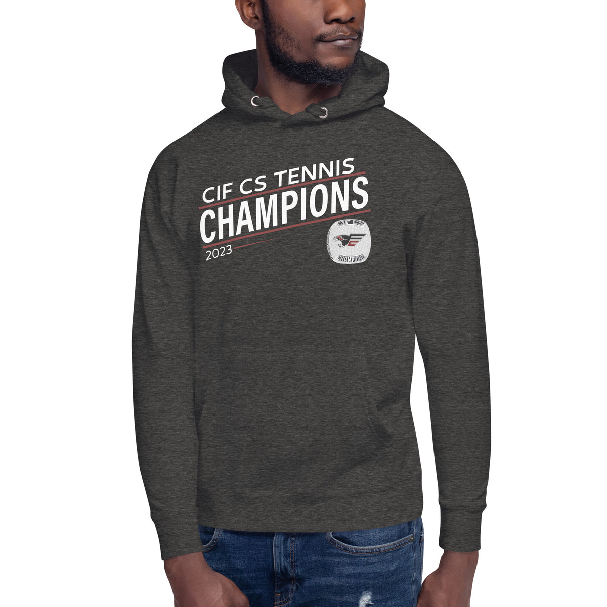 Fresno Christian High School Tennis -Men's 2023 Unisex Hoodie