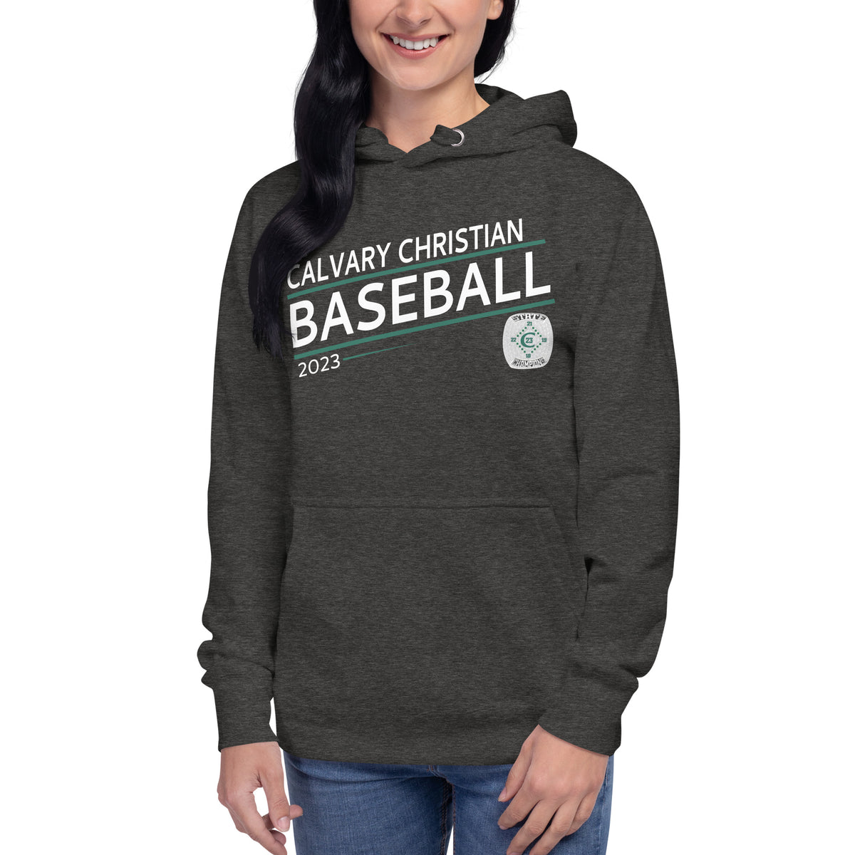 Calvary Christian High School Baseball 2023 Unisex Hoodie