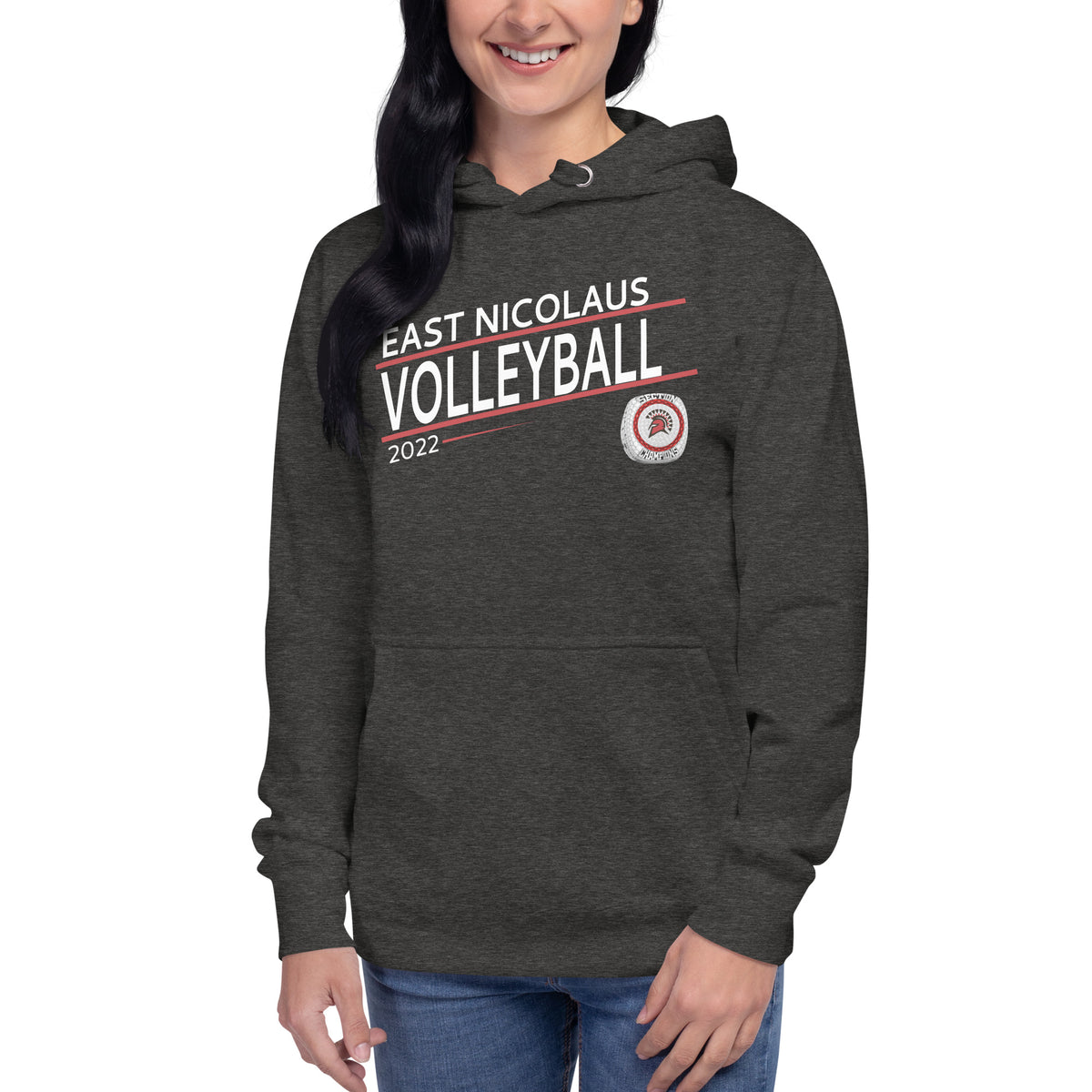 East Nicolaus High School Volleyball -Women's 2023 Unisex Hoodie