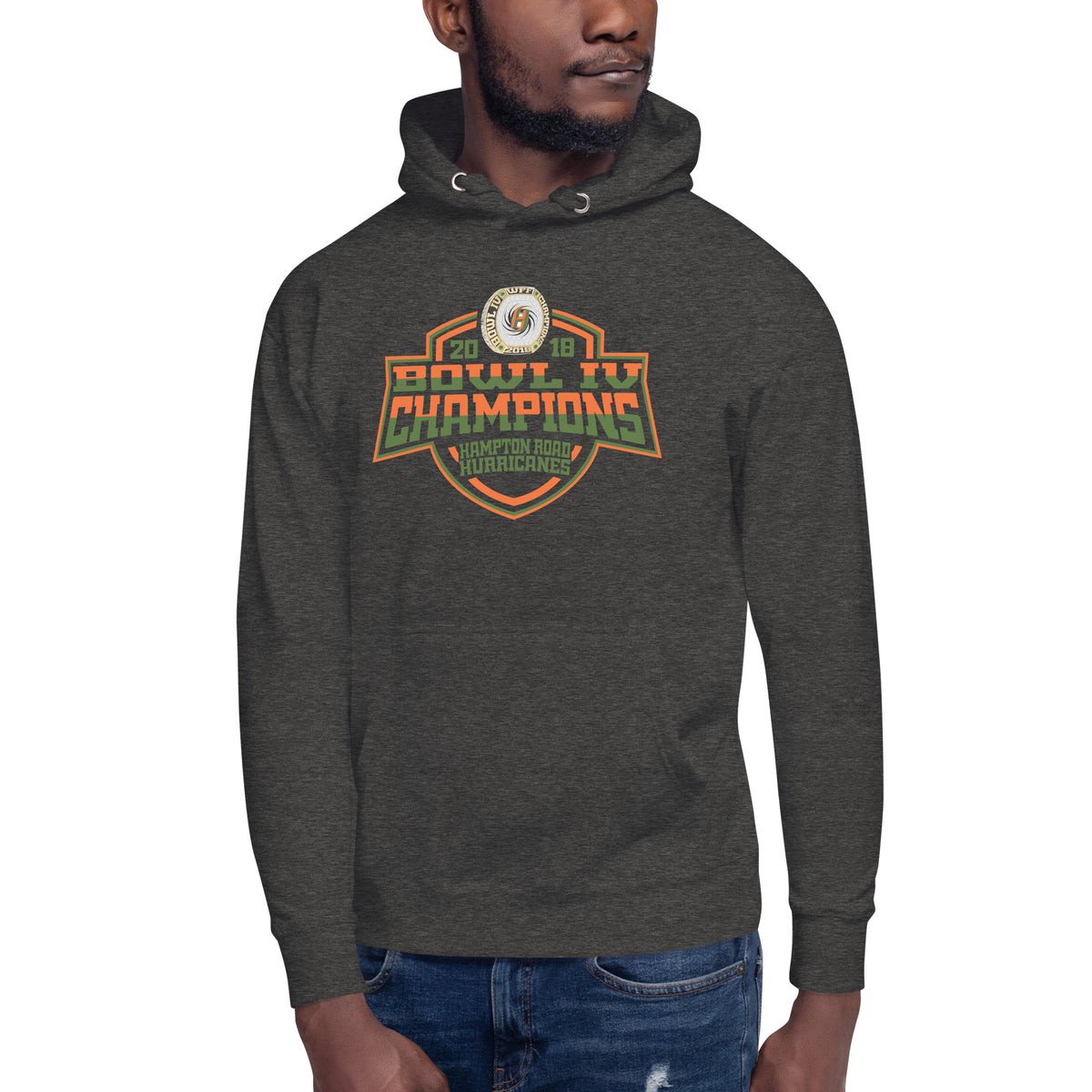 Hampton Road Hurricanes Football 2018 Unisex Hoodie