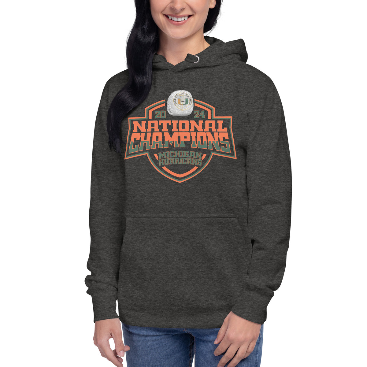 Michigan Hurricanes Football 2024 Unisex Hoodie