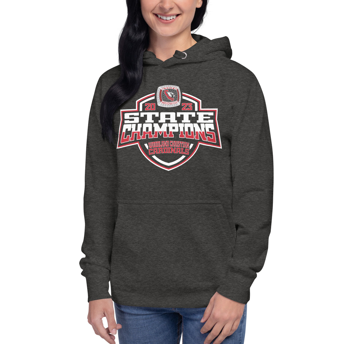 Woodland Christian School Football 2023 Unisex Hoodie