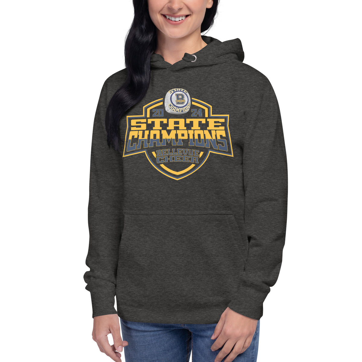 Bellevue High School Cheer 2024 Unisex Hoodie
