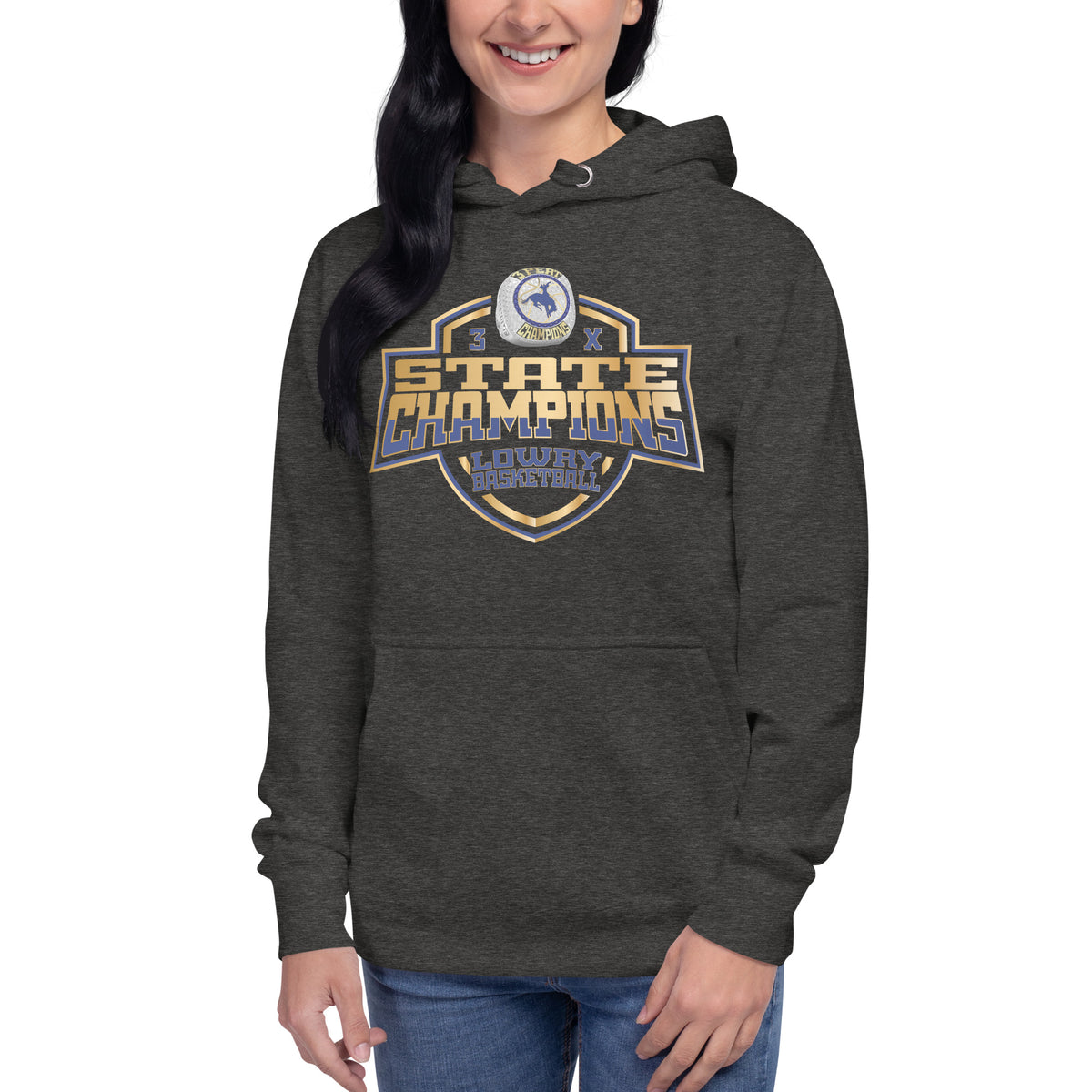Lowry High School Basketball -Women's 2024 Unisex Hoodie