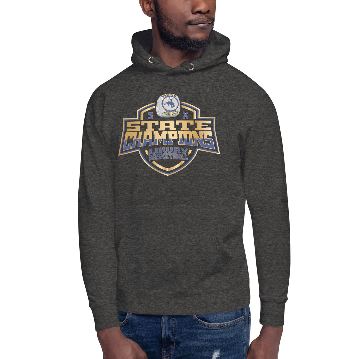 Lowry High School Basketball -Women's 2024 Unisex Hoodie