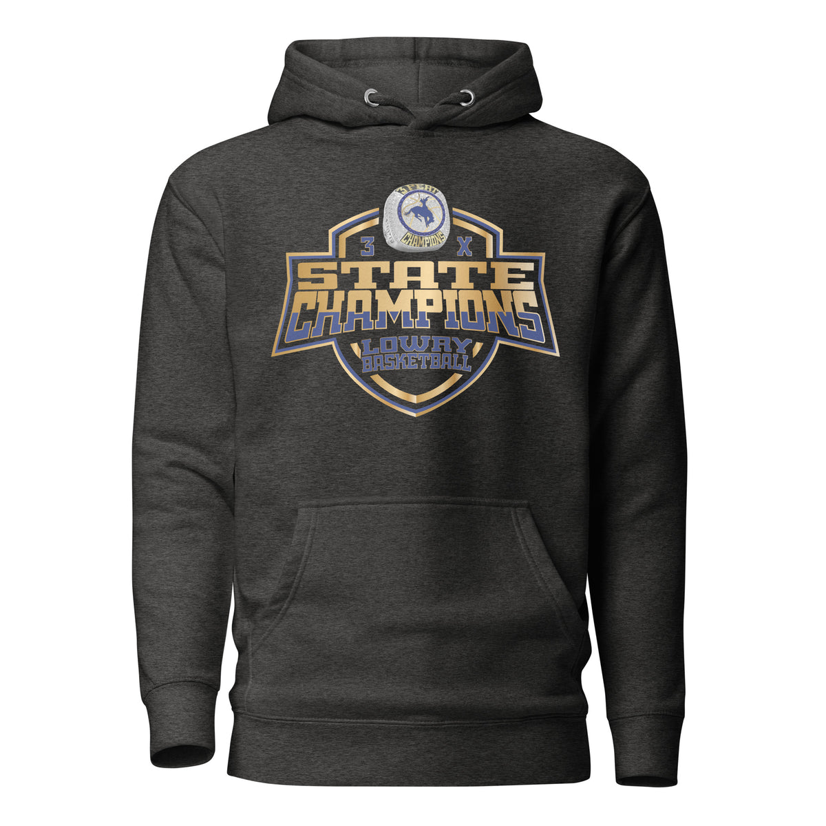 Lowry High School Basketball -Women's 2024 Unisex Hoodie