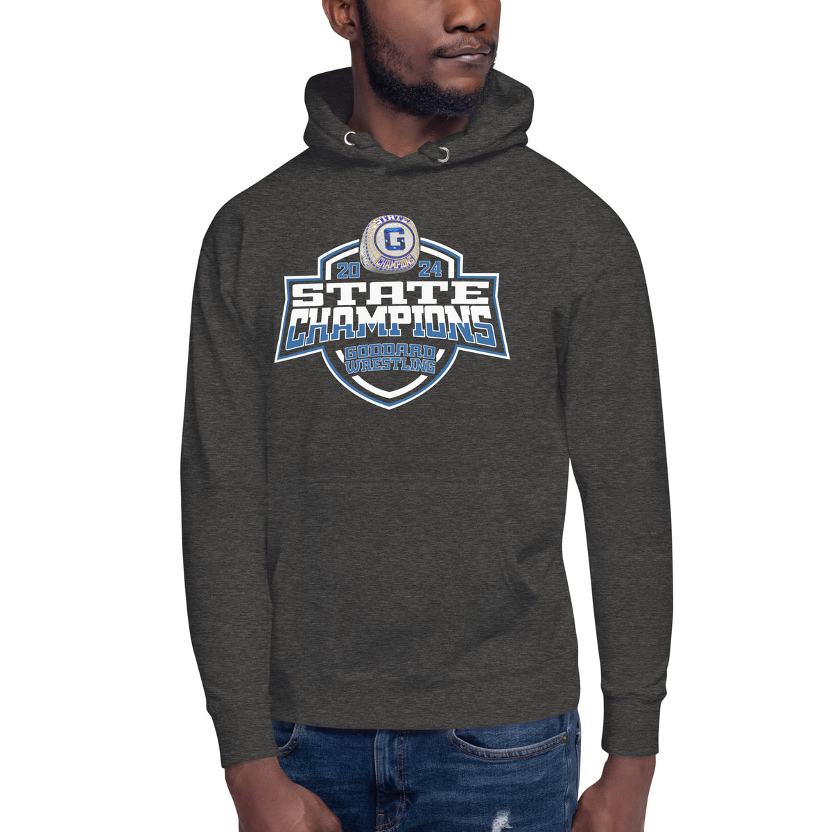 Goddard High School Wrestling 2024 Unisex Hoodie