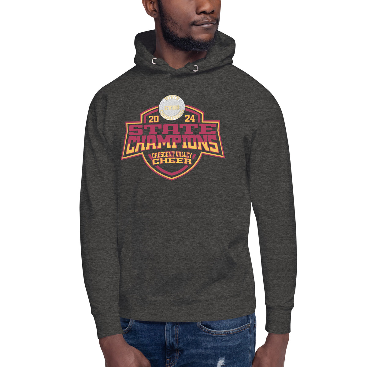 Crescent Valley High School Cheer 2024 Unisex Hoodie