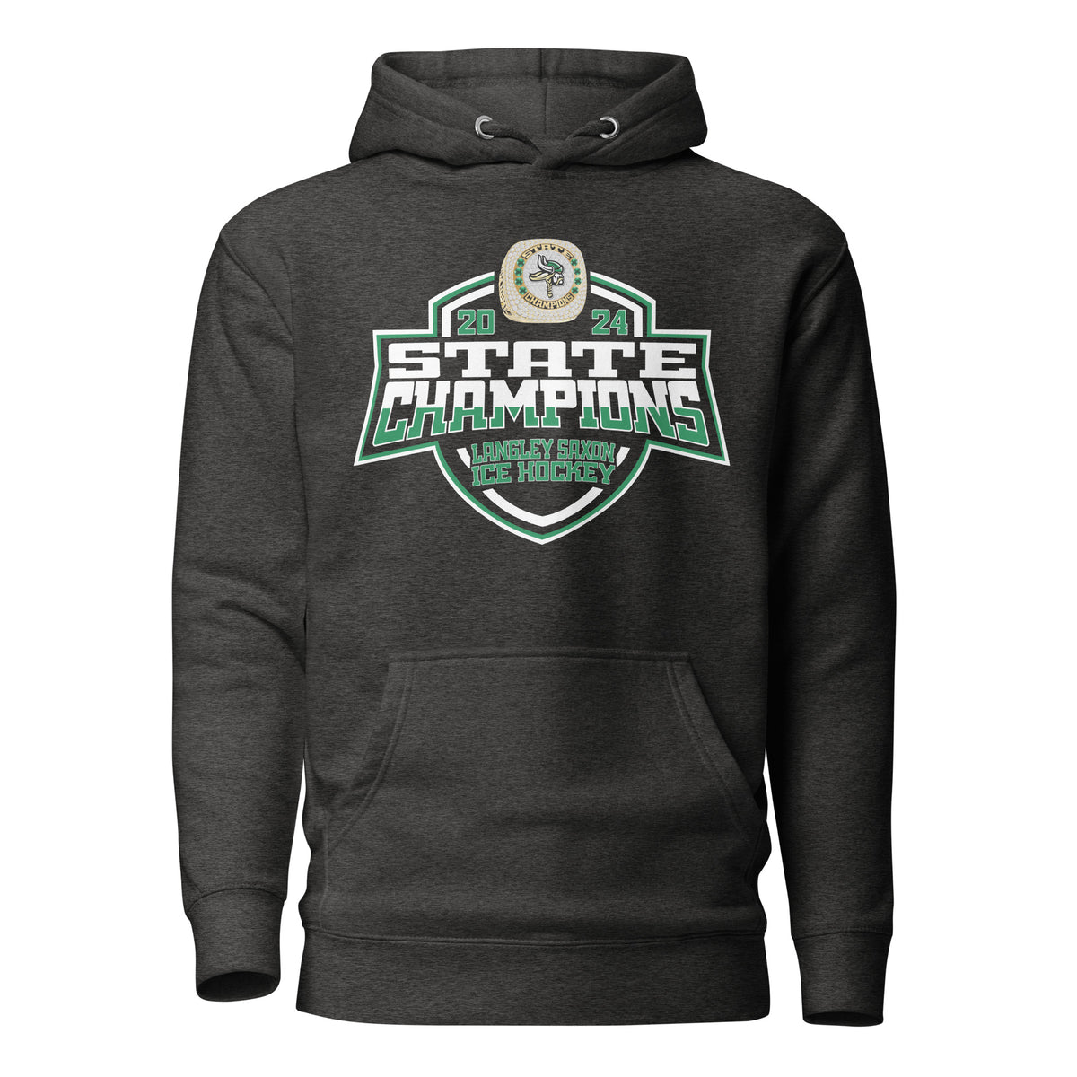Langley Saxon Ice Hockey -Men's 2024 Unisex Hoodie