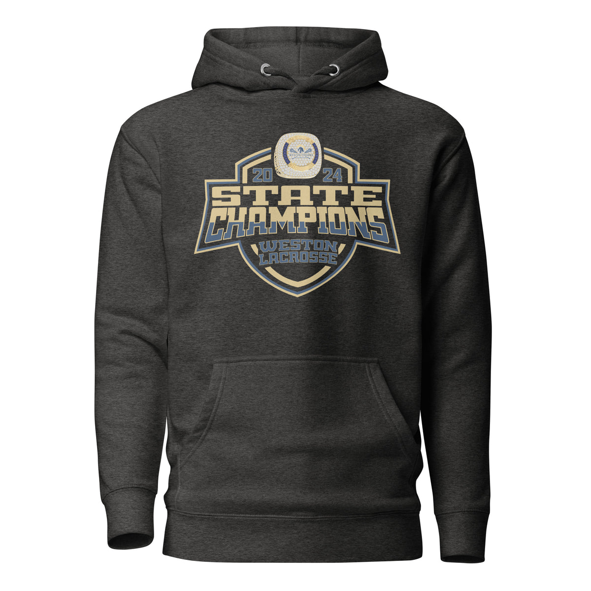 Weston High School Lacrosse -Men's 2024 Unisex Hoodie