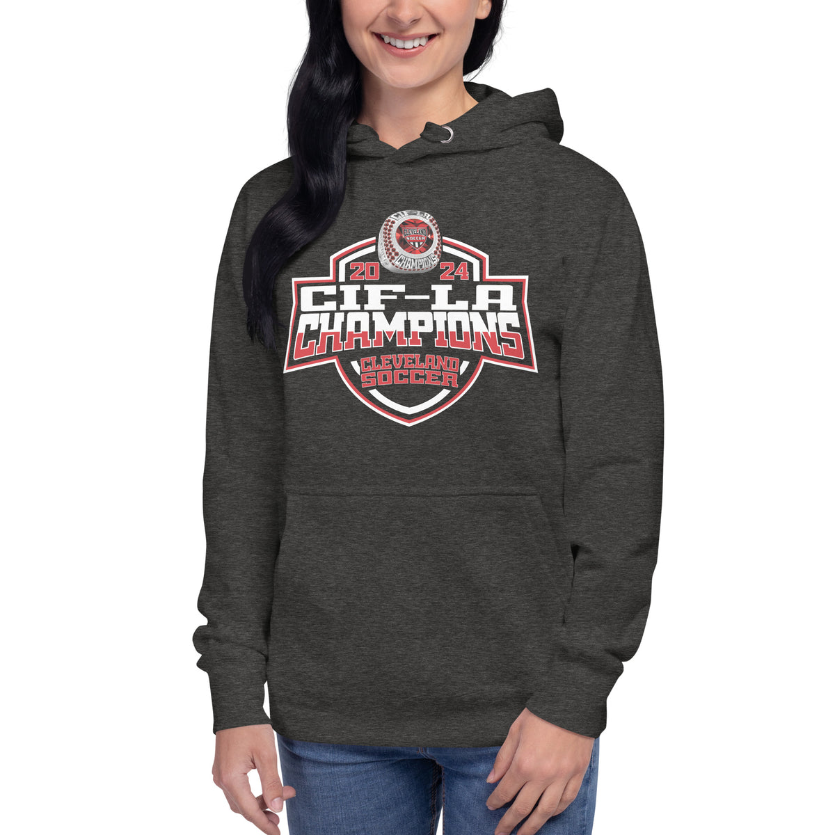 Grover Cleveland High School Soccer -Women's 2024 Unisex Hoodie