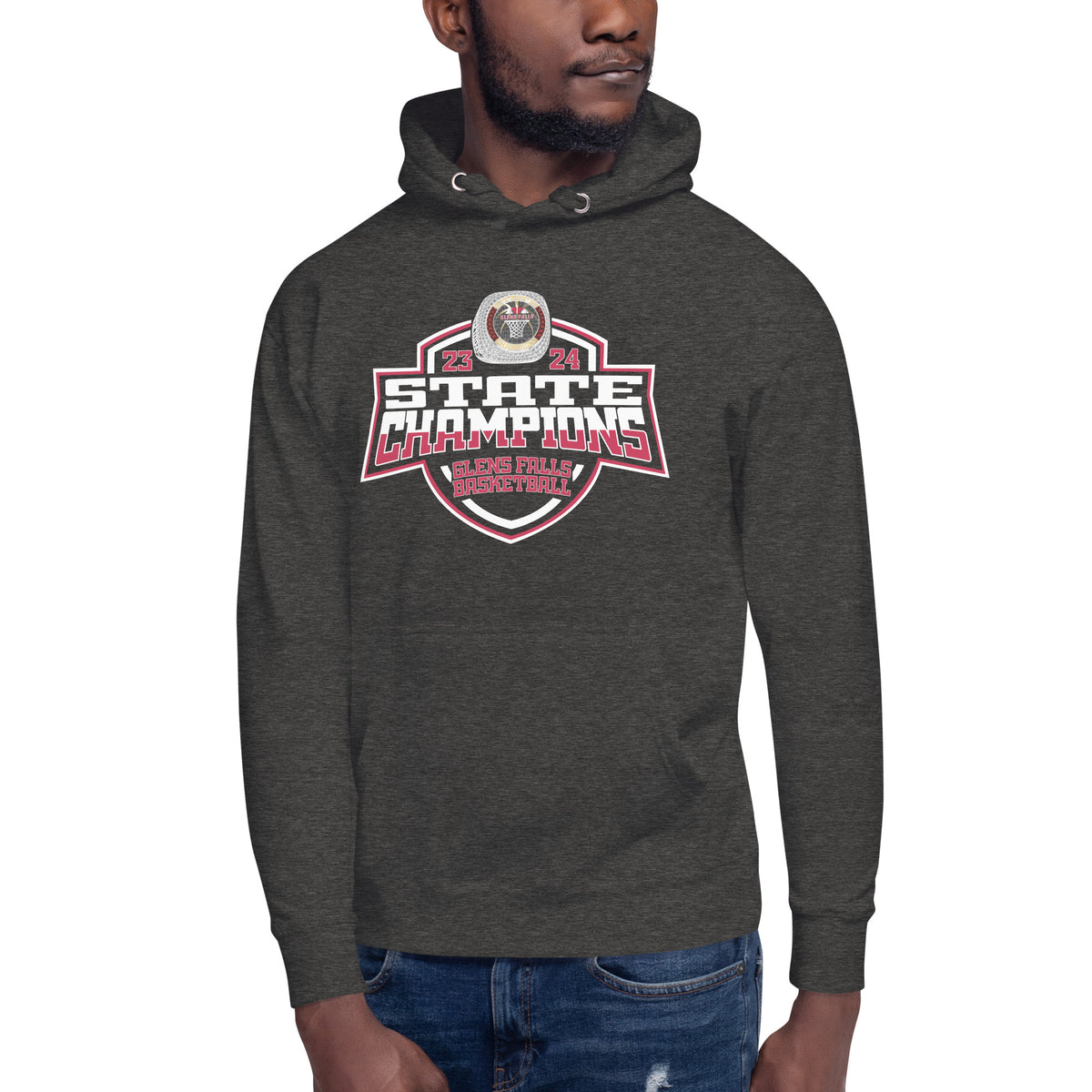 Glens Falls High School Basketball -Men's 2024 Unisex Hoodie