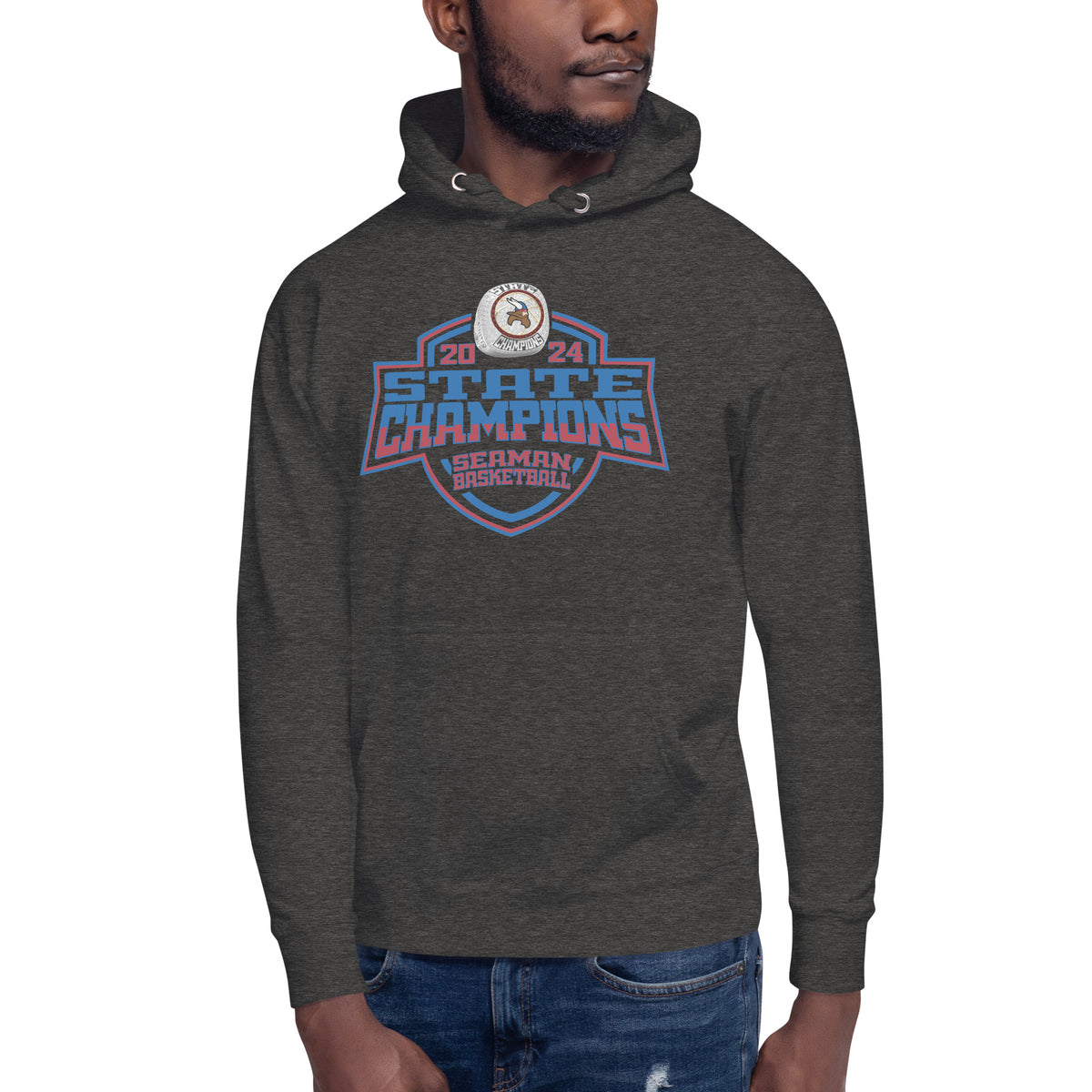 Seaman High School Basketball -Women's 2024 Unisex Hoodie