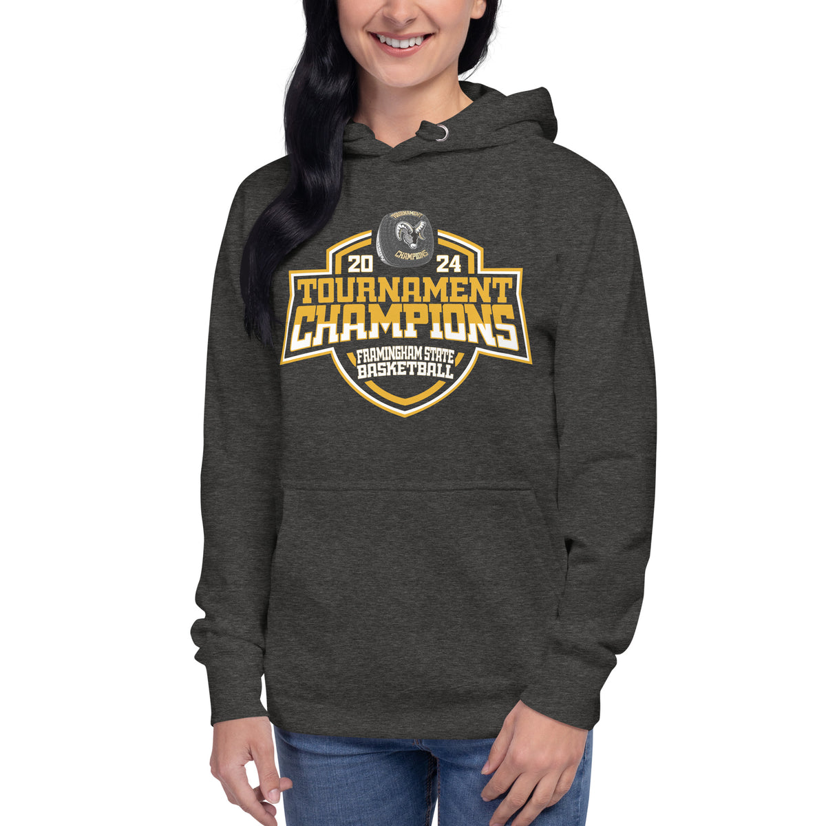 Framingham State University Basketball -Women's 2024 Unisex Hoodie