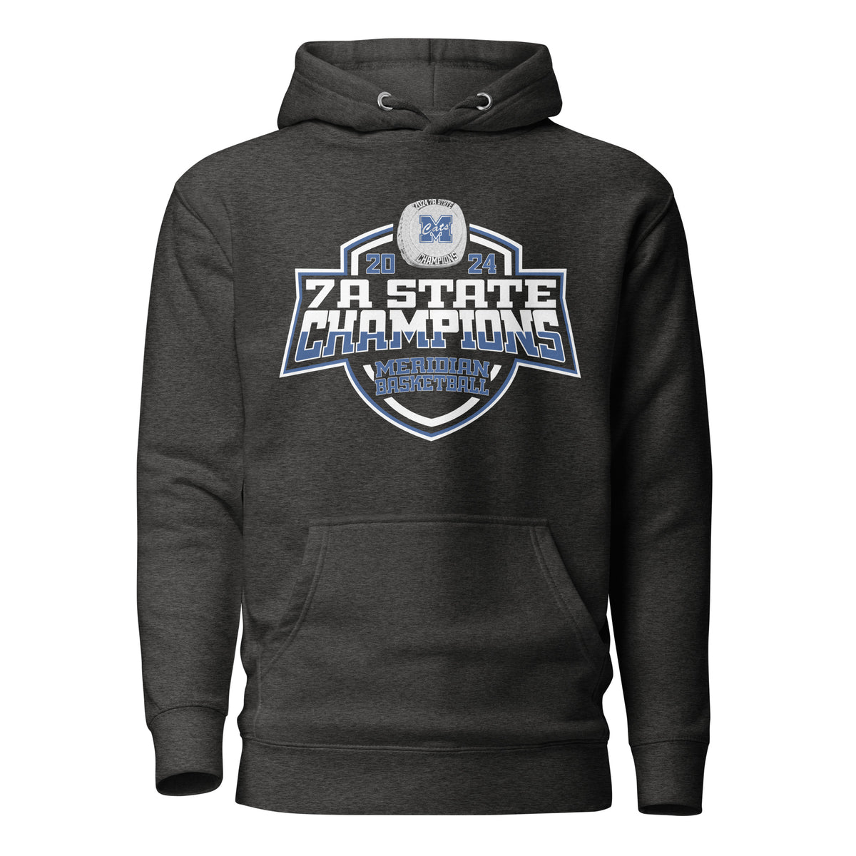 Meridian High School Basketball -Men's 2024 Unisex Hoodie