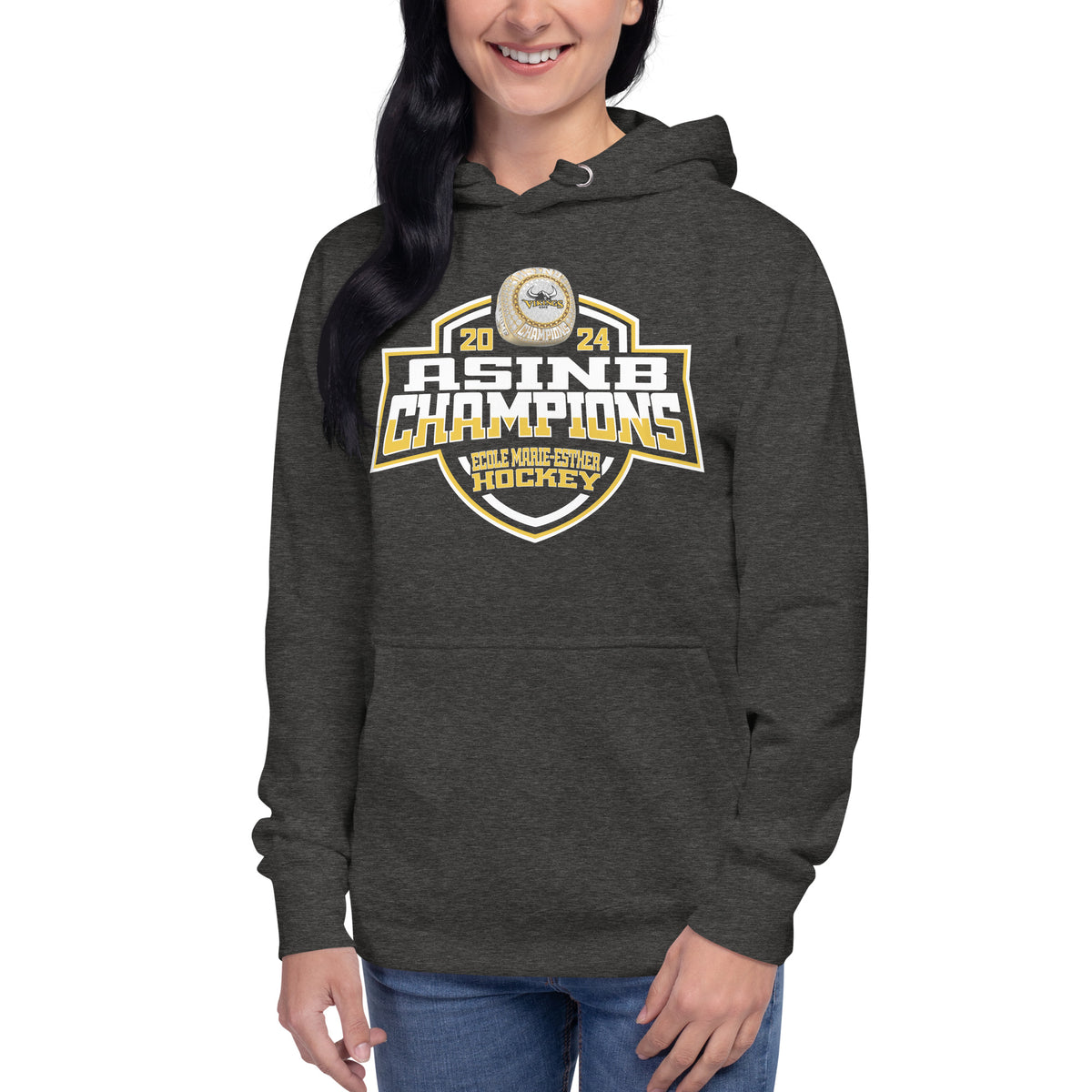 École Marie-Esther Hockey -Men's 2024 Unisex Hoodie