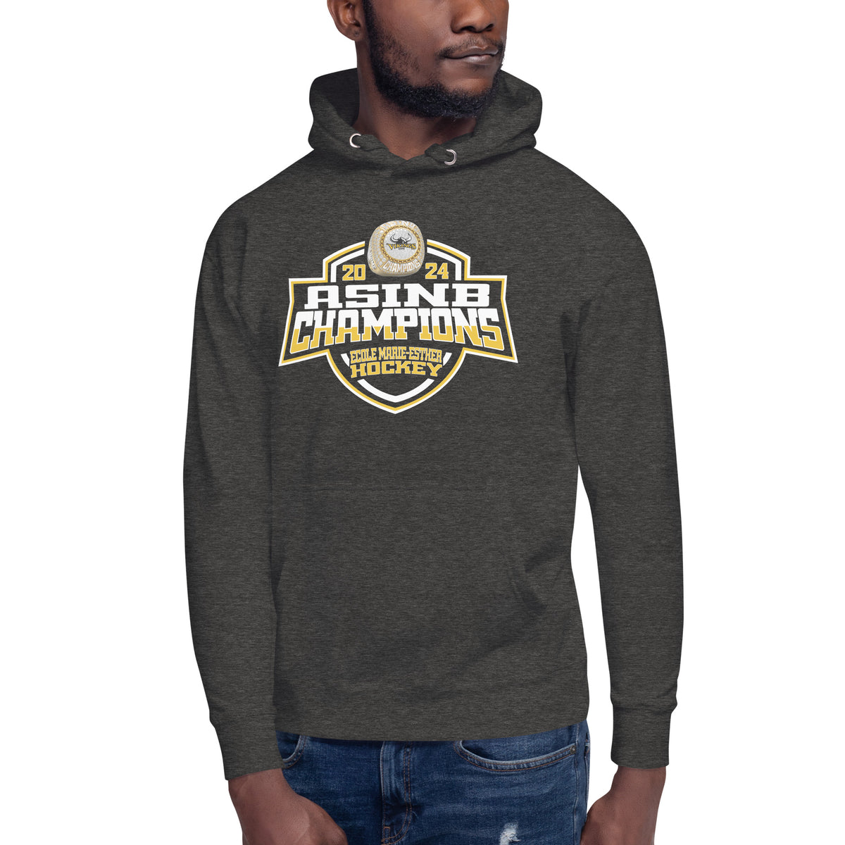 École Marie-Esther Hockey -Men's 2024 Unisex Hoodie
