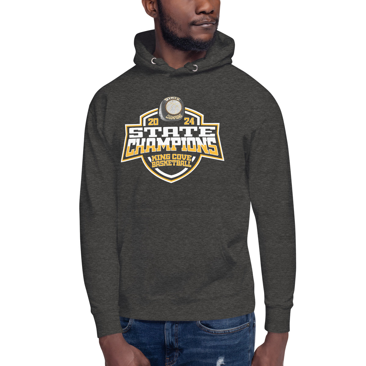 King Cove High School Basketball -Men's 2024 Unisex Hoodie