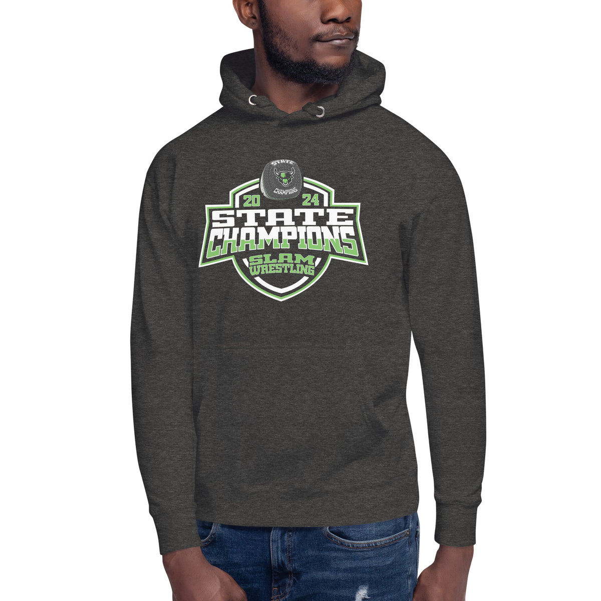 Sports Leadership and Management Academy-SLAM High School Nevada Wrestling - Women's 2024 Unisex Hoodie
