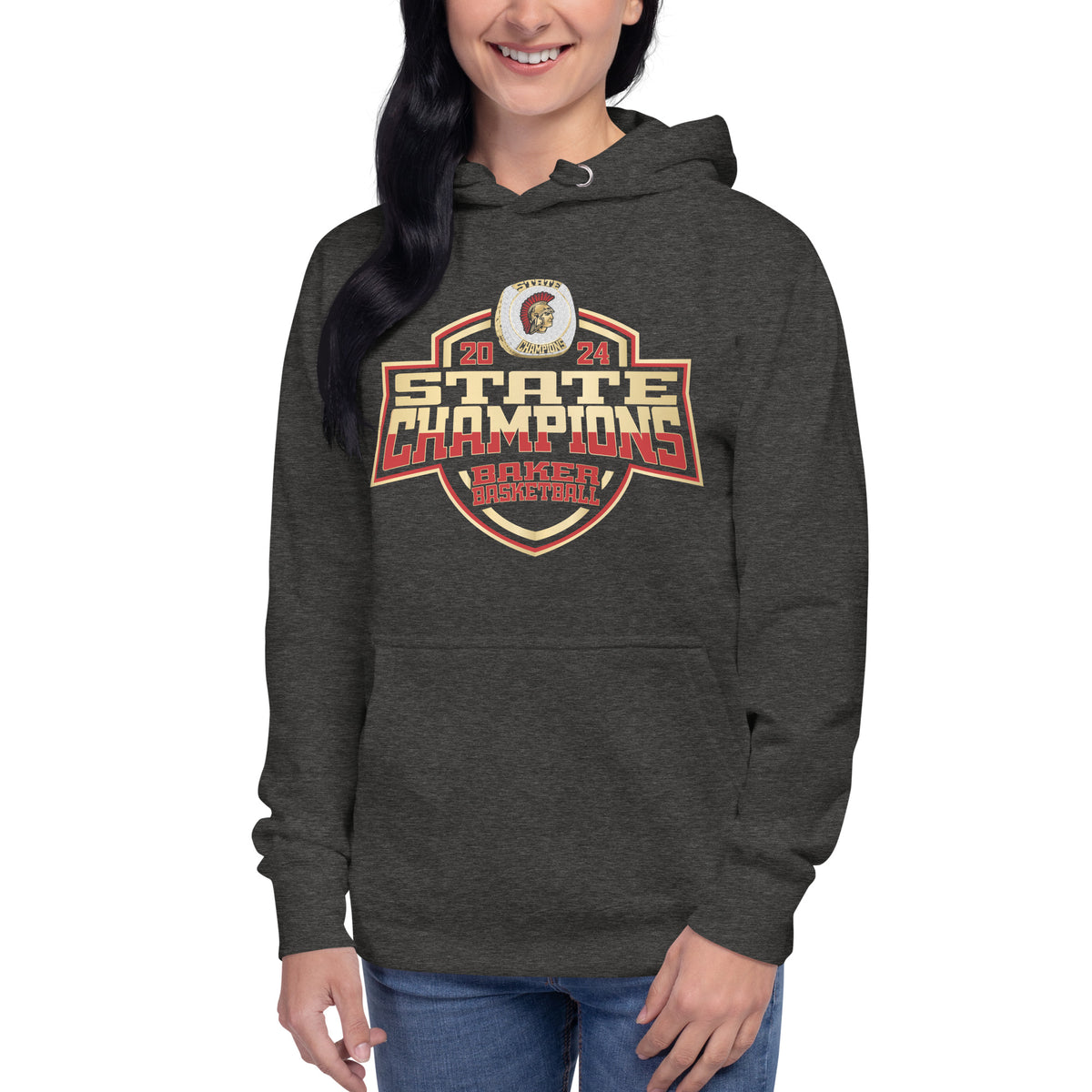 Baker High School Basketball -Women's 2024 Unisex Hoodie