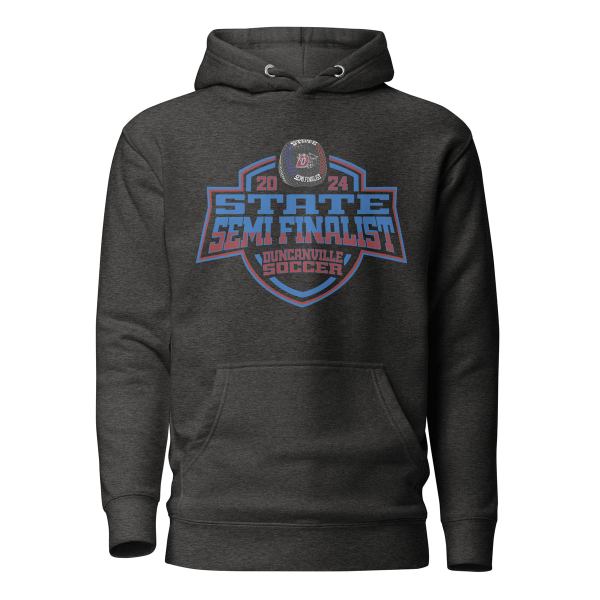 Duncanville High School Soccer -Men's 2024 Unisex Hoodie