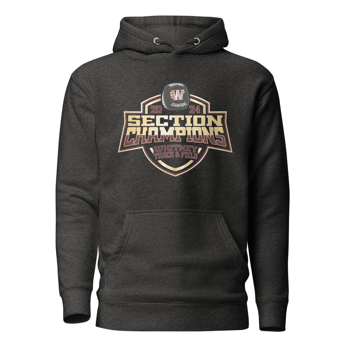 Whitney High School Track &amp; Field -Coed 2024 Unisex Hoodie