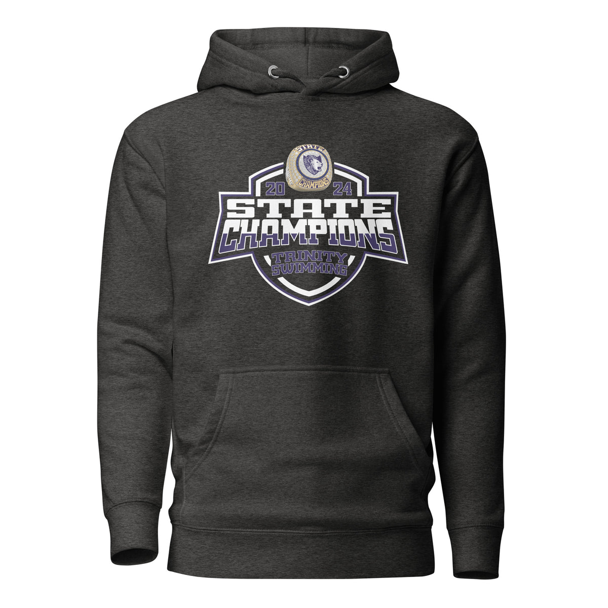 Trinity School of Durham and Chapel Hill Swimming &amp; Diving 2024 Unisex Hoodie