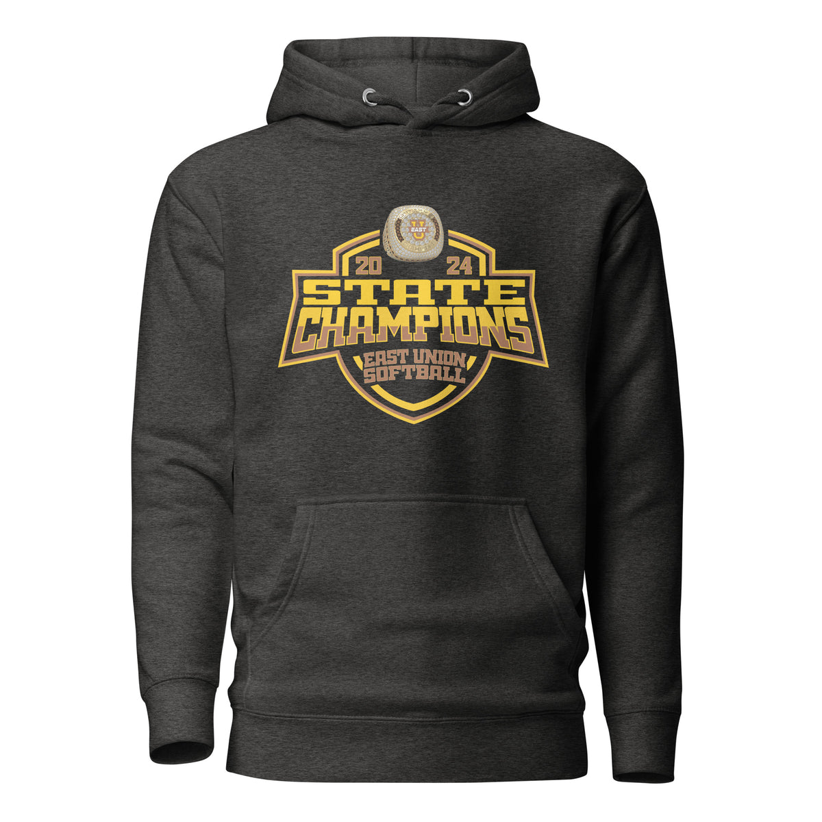 East Union Attendance Center (High School) Softball - Women's 2024 Unisex Hoodie
