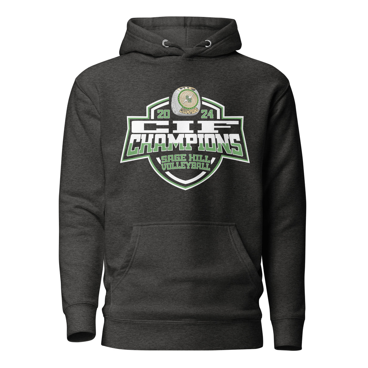 Sage Hill High School Volleyball -Men's 2024 Unisex Hoodie